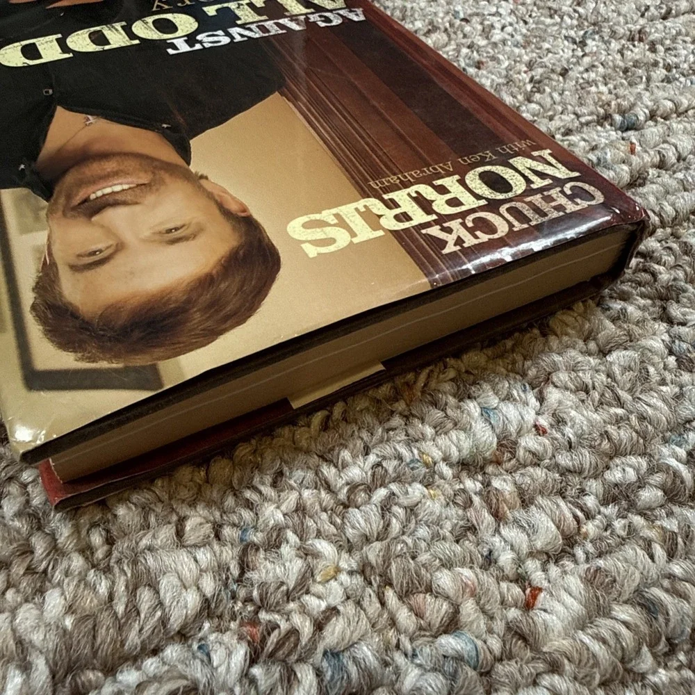 Chuck Norris Against All Odds‎ My Story Hardcover 2004 Autobiography Excellent